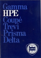 Lancia Beta HPE 2000IE Volumex VX UK market sales brochure 1983-1985