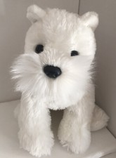 TY 2005 Westie West Highland Terrier Red Collar 10”Dog Soft  Toy