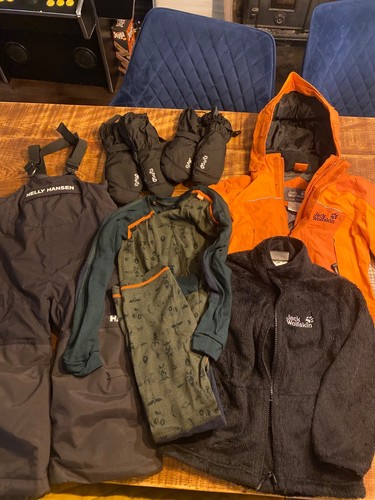 Designer toddler ski clothing