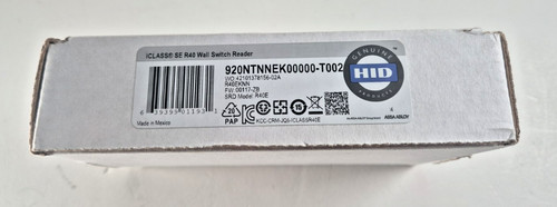 Hid adt iclass r40 wall - hid,