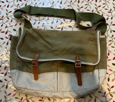Vintage Brady Style Canvas Fishing Bag – Fly Fishing / Game Fishing Shoulder Bag