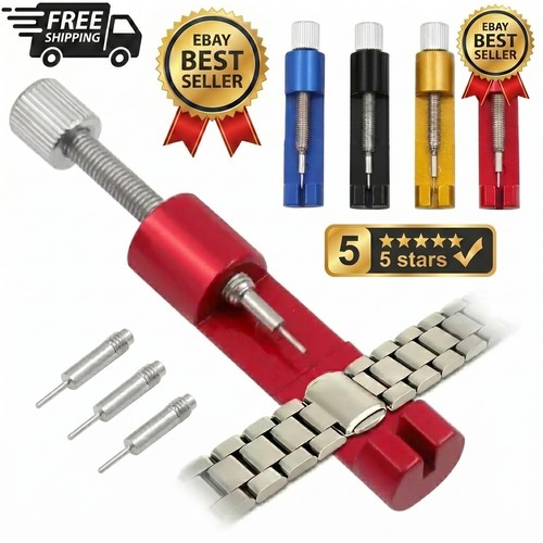 Watch strap link pin remover - link,