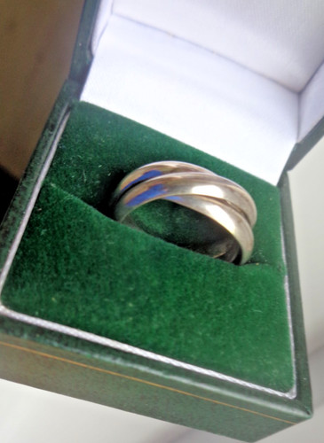 Silver wedding ring russian - wedding,
