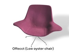 Offecct Oyster chairs- Purple x 2 