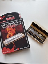 Hohner 1896BX-C Marine Band in C, Chrome - Used - Excellent Condition