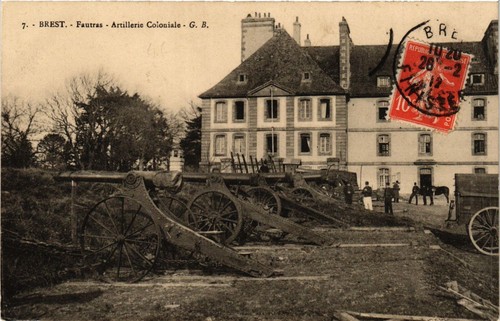 Old postcard brest fautras - -,