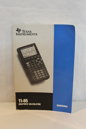 Texas instruments 85 - instruments, ti-85