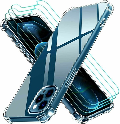 Clear shockproof case for - clear,