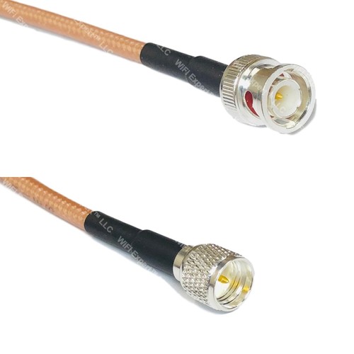 Rg400 bnc male - to, mini