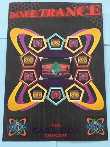 Rave flyer dance - rave, trance