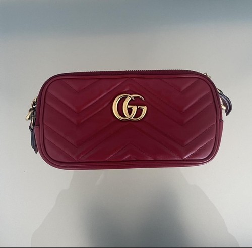 Gucci marmot leather - gucci,
