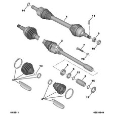 Petrol Drive Shaft Deflector -