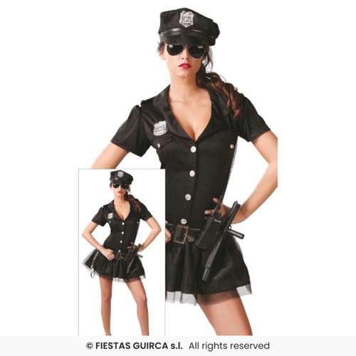 American policewoman costume - policewoman,