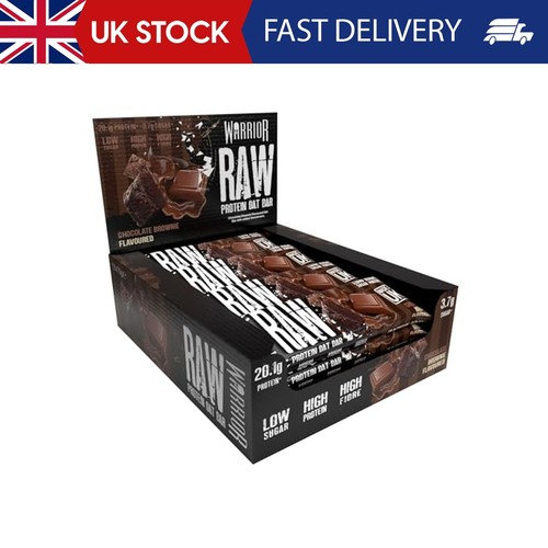 Warrior raw protein bars - warrior, 12