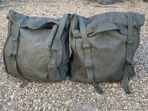 Military motorbike panniers - military,