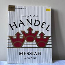 Oxford Choral Works: George Frideric Handel - Messiah Vocal Score (1998, VGOOD)