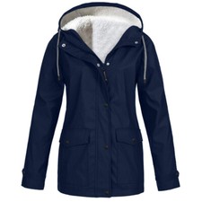 Women's Fleece Parka Hooded