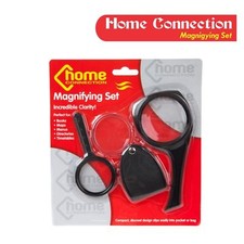 Magnifying Glass Set Perfect for Books,Maps,Menus,Directories,Timetables