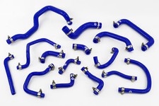 Silicone Ancillary Coolant & Breather Hoses fit Toyota MR2 MK2 NA Rev1-2 Blue