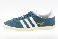 Adidas Gazelle OG Suede Blue/White Q23175 Men's Trainers Size UK 8