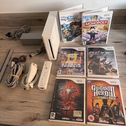Nintendo wii rvl 001 - wii, white