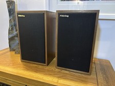 Stirling Broadcast BBC LS3/5a V1 speakers with the Scanspeak tweeter upgrade