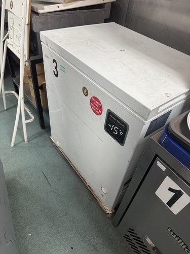 Used logic chest freezer white - chest,