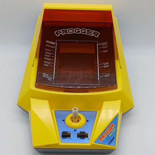 Gakken game console frogger - gakken,
