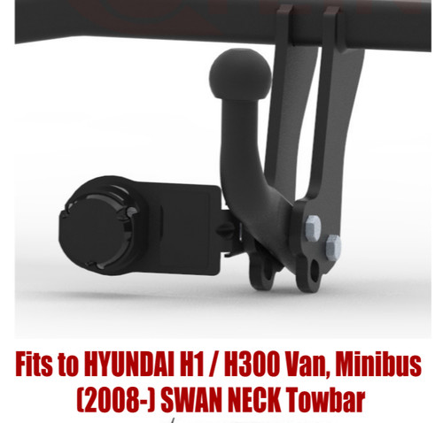 Swan neck tow - tow, for
