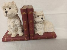 Leonardo Collection West Highland Terrier Bookends Read description