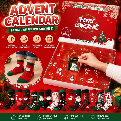 Day christmas sock advent - 24,