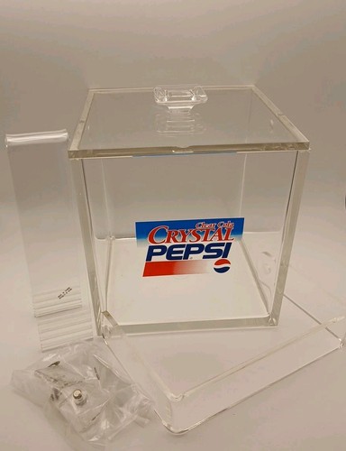 Vintage crystal pepsi clear - vintage,