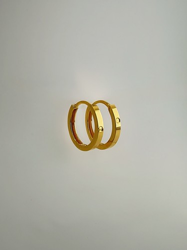 18k solid gold - solid,