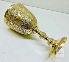 Royal Wine Goblet Solid Brass