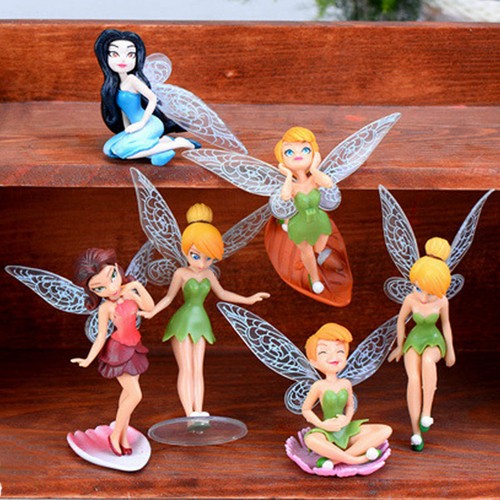 6pcs disney tinker bell - disney,