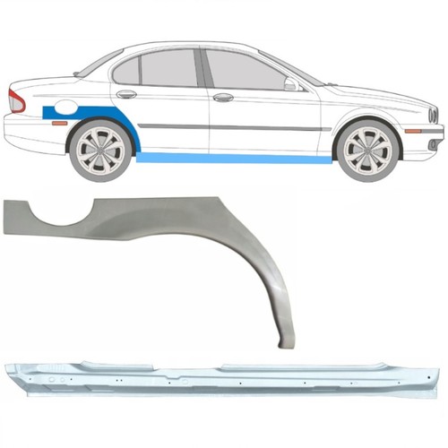 Sill and rear wing - , repair