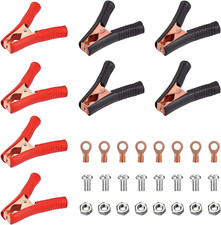4 Pack 100A Jump Lead Clamps