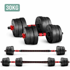 30KG Dumbbells Barbell Set