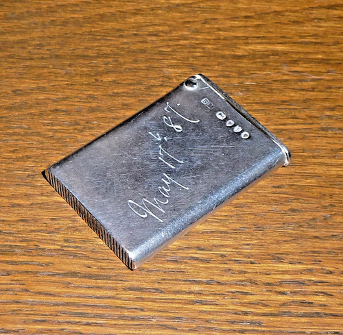 Rare antique silver vesta - rare,