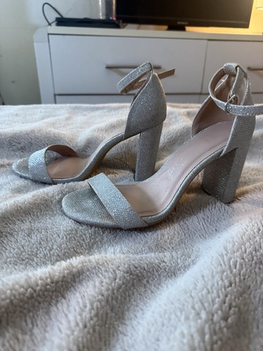 New look silver glitter - silver,