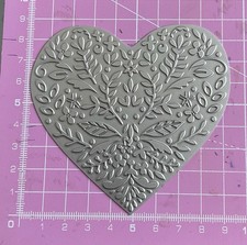 Beautiful Hot Foil Plate/die Heart