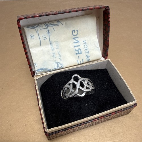 Puzzle ring vintage - puzzle,