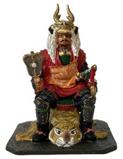 TAKEDA SHINGRN (1521-1573)  DEL PRADO JAPAN SAMURAI WARRIOR ON TIGER PELT