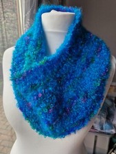 Cowl, New Handmade, Blue