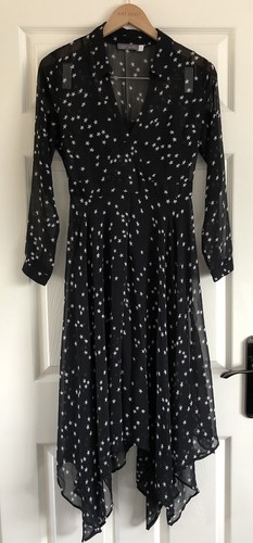 Mint velvet black layered star - velvet,