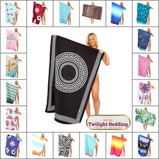 Beach Towels 100% Microfiber Polyester Sand Free Extra Large Towels 100x180cm
