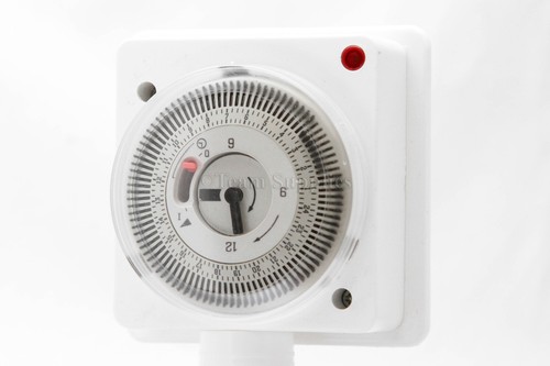 Mechanical timer clock - clock, 24