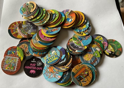 Pogs mad monster caps - pogs,