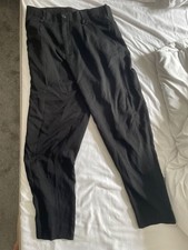 YOHJI YAMAMOTO Waist 32" Black trousers