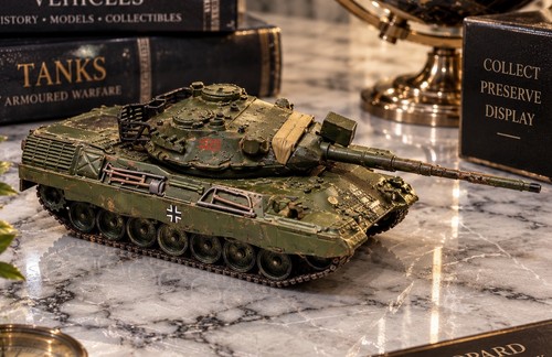 Leopard tank model - tank, military